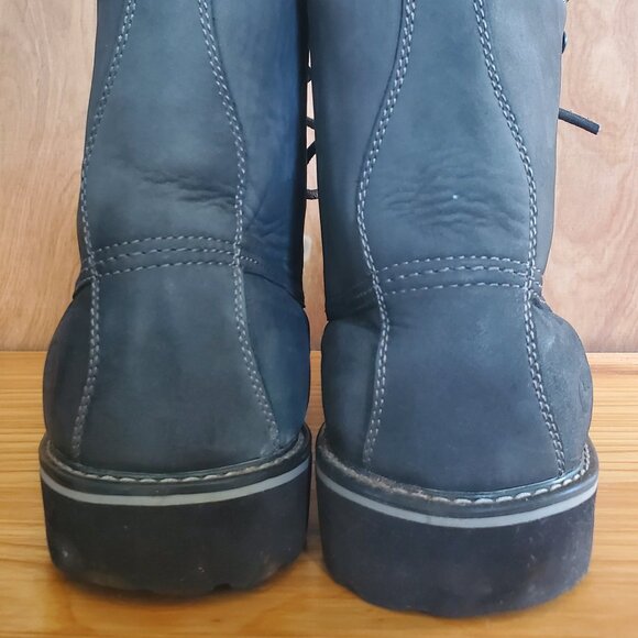 HAWKE & CO Moc Toe Leather Work Boots/ Size 13 - Picture 6 of 11